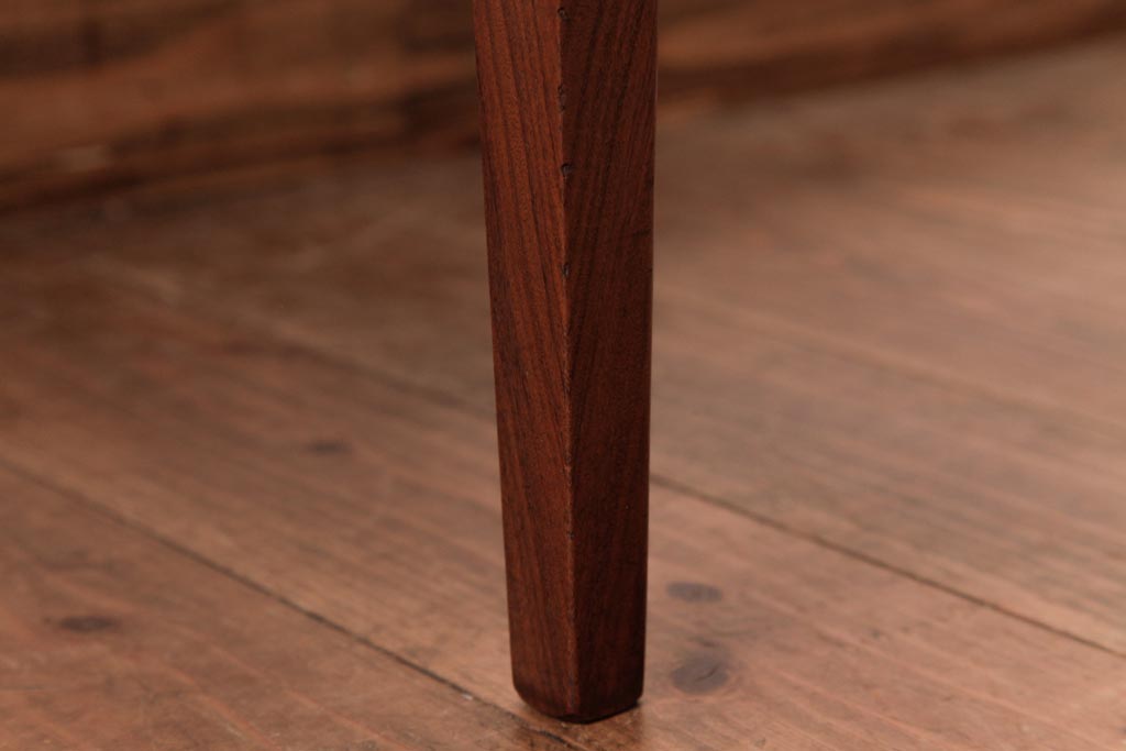 アンティーク家具　G-PLAN(ジープラン)　レザーの座面がシックなダイニングチェア(ワークチェア、椅子)(3)