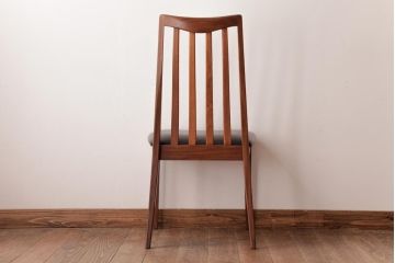 アンティーク家具　G-PLAN(ジープラン)　レザーの座面がシックなダイニングチェア(ワークチェア、椅子)(3)