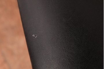 アンティーク家具　G-PLAN(ジープラン)　レザーの座面がシックなダイニングチェア(ワークチェア、椅子)