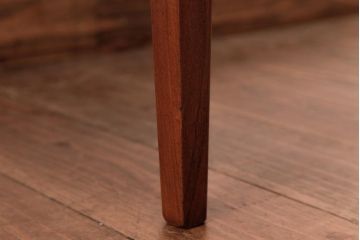 アンティーク家具　G-PLAN(ジープラン)　レザーの座面がシックなダイニングチェア(ワークチェア、椅子)