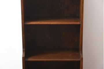 アンティーク家具　イギリスアンティーク　オーク材　小振り　木の温もり溢れる上品なキャビネット(飾り棚、戸棚)