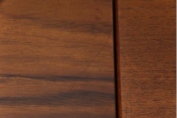ビンテージ家具　北欧ヴィンテージ　珍しいローテーブルタイプのエクステンションテーブル(リビングテーブル、センターテーブル)