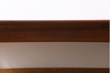 ビンテージ家具　北欧ヴィンテージ　珍しいローテーブルタイプのエクステンションテーブル(リビングテーブル、センターテーブル)