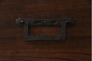 ラフジュ工房オリジナル　古い引き出しを活かしたローボード(リビングボード、引き出し)