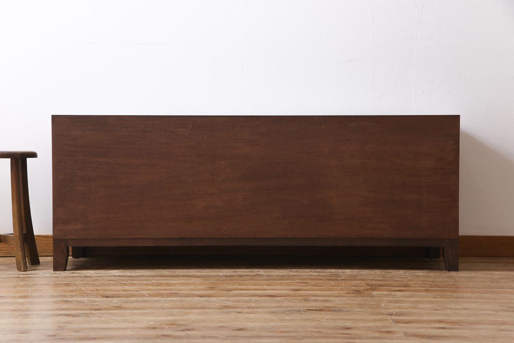 ラフジュ工房オリジナル　古い引き出しを活かしたローボード(リビングボード、引き出し)