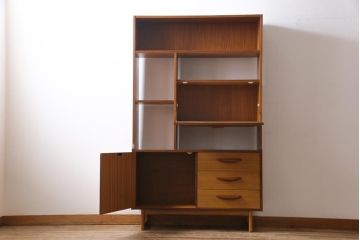 ビンテージ家具　北欧ヴィンテージ　ミッドセンチュリーデザインのルームディバイダー(飾り棚、サイドボード)