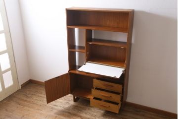 ビンテージ家具　北欧ヴィンテージ　ミッドセンチュリーデザインのルームディバイダー(飾り棚、サイドボード)