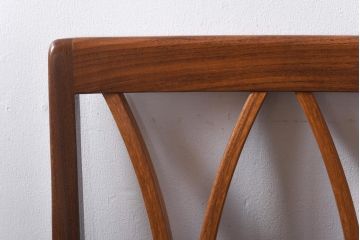 ヴィンテージ家具　ビンテージ　G-PLAN(ジープラン)　X-back(エックスバック)が目を引くチェア(ダイニングチェア、椅子)(3)