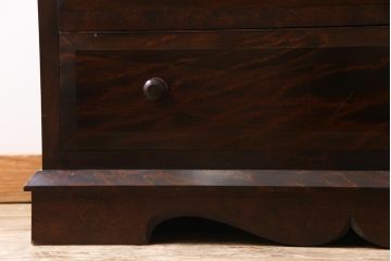 中古　松本民芸家具　シンプルな中に上品さがある#46型ベビータンスI(チェスト)(定価約28万円)(1)