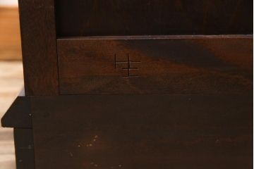 中古　松本民芸家具　シンプルな中に上品さがある#46型ベビータンスI(チェスト)(定価約28万円)(1)