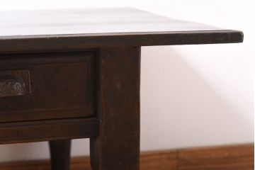 レトロ家具　和製アンティーク　栓材　大正ロマンな雰囲気漂うレトロな文机(ローテーブル、センターテーブル)