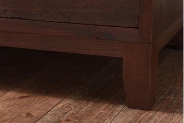 ラフジュ工房オリジナル　古い引き出しが魅力のローボード(リビングボード、引き出し)