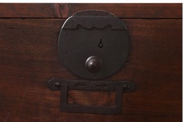 ラフジュ工房オリジナル　古い引き出しが魅力のローボード(リビングボード、引き出し)