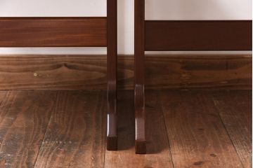 ヴィンテージ家具　北欧ビンテージ　G-PLAN(ジープラン)　チーク材　タイルトップがおしゃれなネストテーブル(サイドテーブル)(1)