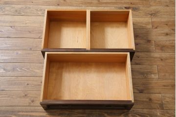 中古　ビンテージ　松本民芸家具　C型サイドボード(食器棚、キャビネット、収納棚)(定価約70万円)