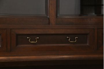 中古　ビンテージ　松本民芸家具　C型サイドボード(食器棚、キャビネット、収納棚)(定価約70万円)