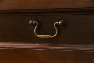 中古　ビンテージ　松本民芸家具　C型サイドボード(食器棚、キャビネット、収納棚)(定価約70万円)