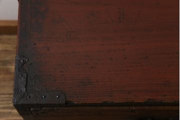 アンティーク家具　和製アンティーク　明治大正期　前面桐材　味わい深い趣の4尺最上箪笥(衣装箪笥、整理箪笥、桐箪笥、桐たんす)