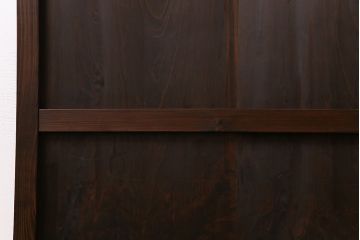 和製アンティーク　深みのある渋い色合いが魅力的な板戸(窓、建具)2枚セット