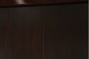 和製アンティーク　裏表で異なる取っ手が魅力の帯戸(板戸、引き戸、建具)2枚組