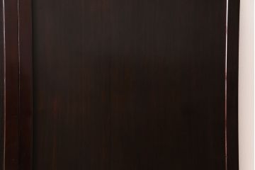 和製アンティーク　裏表で異なる取っ手が魅力の帯戸(板戸、引き戸、建具)2枚組