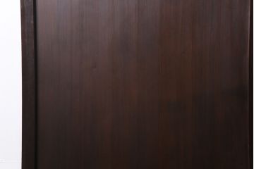 和製アンティーク　裏表で異なる取っ手が魅力の帯戸(板戸、引き戸、建具)2枚組