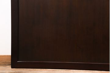 和製アンティーク　裏表で異なる取っ手が魅力の帯戸(板戸、引き戸、建具)2枚組