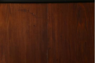 和製アンティーク　ヒノキ材　黒の縁がモダンな帯戸4枚セット(板戸、引戸、建具)