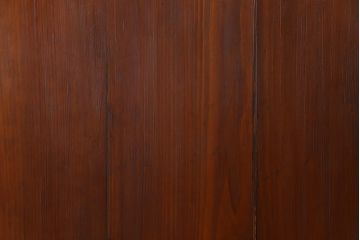 和製アンティーク　ヒノキ材　黒の縁がモダンな帯戸4枚セット(板戸、引戸、建具)