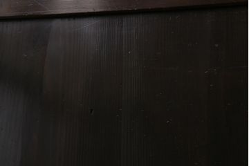 【商談品】和製アンティーク　燻された渋い色味が素敵な帯戸4枚セット(板戸、引戸、建具)