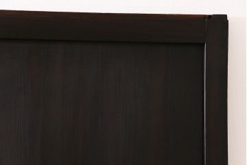 【商談品】和製アンティーク　燻された渋い色味が素敵な帯戸4枚セット(板戸、引戸、建具)