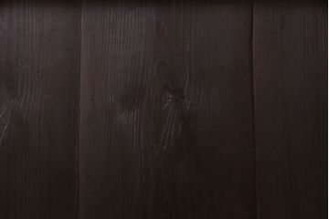 【商談品】和製アンティーク　明治期　古い木の質感が味わい深い板戸2枚セット(帯戸、引き戸、建具)