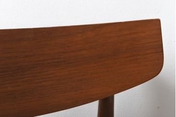 ヴィンテージ家具　北欧ビンテージ　チーク材　優しげでぬくもり溢れる佇まいが魅力のチェア(ダイニングチェア、ワークチェア)(1)