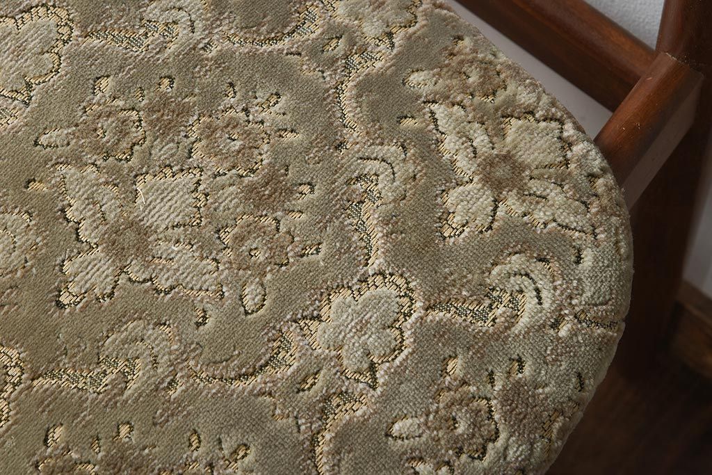 ヴィンテージ家具　北欧ビンテージ　チーク材　優しげでぬくもり溢れる佇まいが魅力のチェア(ダイニングチェア、ワークチェア)(1)