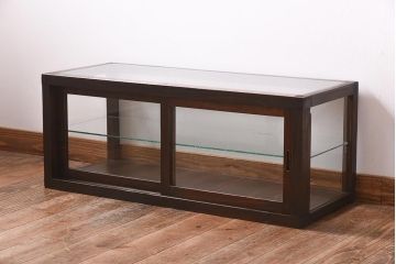 レトロ家具　昭和初期　レトロテイストや大正ロマンのお部屋におすすめなガラスケース(ショーケース、陳列棚)