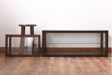 レトロ家具　昭和初期　レトロテイストや大正ロマンのお部屋におすすめなガラスケース(ショーケース、陳列棚)