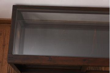 レトロ家具　昭和初期　レトロテイストや大正ロマンのお部屋におすすめなガラスケース(ショーケース、陳列棚)