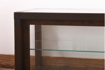 レトロ家具　昭和初期　レトロテイストや大正ロマンのお部屋におすすめなガラスケース(ショーケース、陳列棚)