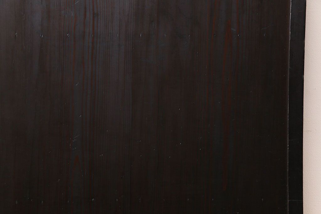 【商談品】和製アンティーク　明治期　古い木の質感が味わい深い板戸(帯戸、引き戸、建具)