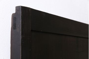 【商談品】和製アンティーク　明治期　古い木の質感が味わい深い板戸(帯戸、引き戸、建具)