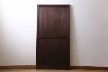 和製アンティーク　珍しいイチョウ材を使った板戸(引き戸、建具)