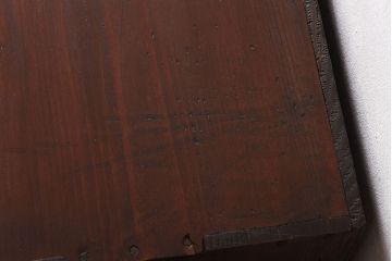 レトロ家具　和製アンティーク　前面ヒノキ材　レトロな和の雰囲気を醸し出す戸棚(収納棚)