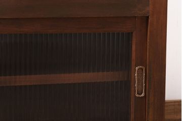 レトロ家具　和製アンティーク　前面ヒノキ材　レトロな和の雰囲気を醸し出す戸棚(収納棚)