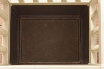 アンティーク雑貨　当店リペイント　ビンテージ　松本民芸家具　上品なデザインの傘立て(カサ立て、スタンド)