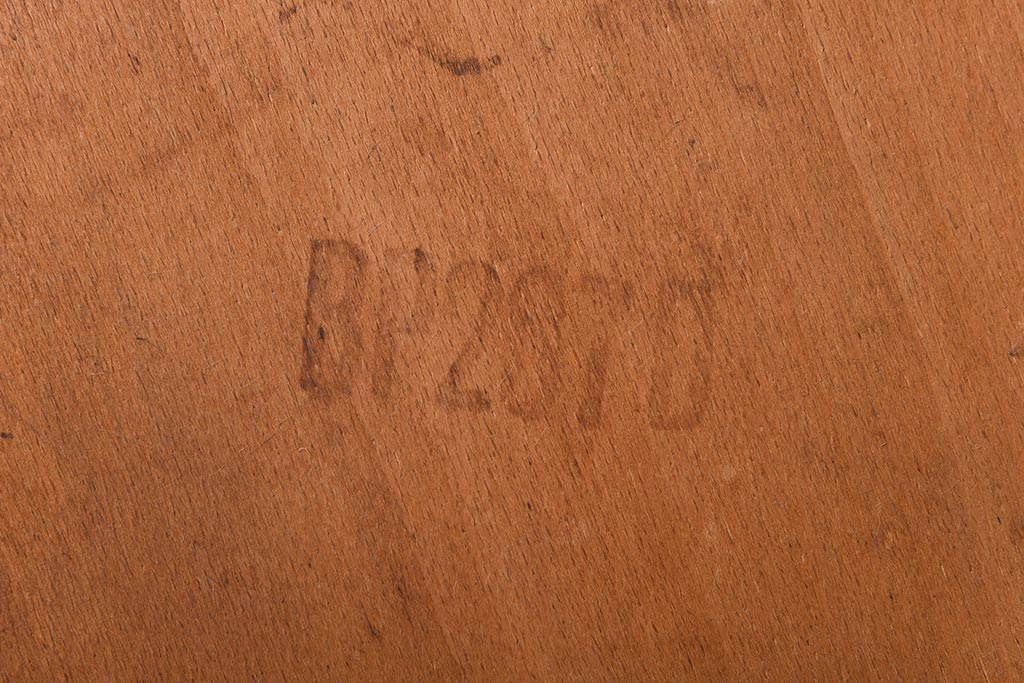 ヴィンテージ家具　ヨーロッパビンテージ　ペイント　シャビーな雰囲気がお洒落なスクールチェア(椅子、鉄脚チェア)