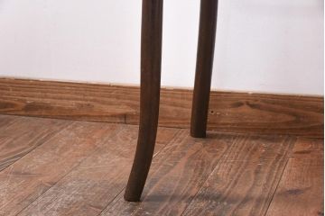 アンティーク家具　イギリスアンティーク　細身のシルエットが上品なベントウッドバンブーチェア(曲げ木、ダイニングチェア、椅子)(1)