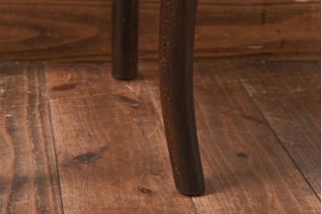 アンティーク家具　イギリスアンティーク　細身のシルエットが上品なベントウッドバンブーチェア(曲げ木、ダイニングチェア、椅子)(1)