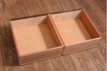 中古美品　松本民芸家具　なめらかな質感のサイドキャビネット(サイドボード、収納棚、チェスト)