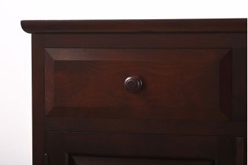 中古美品　松本民芸家具　なめらかな質感のサイドキャビネット(サイドボード、収納棚、チェスト)