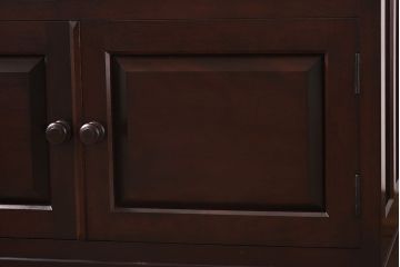 中古美品　松本民芸家具　なめらかな質感のサイドキャビネット(サイドボード、収納棚、チェスト)